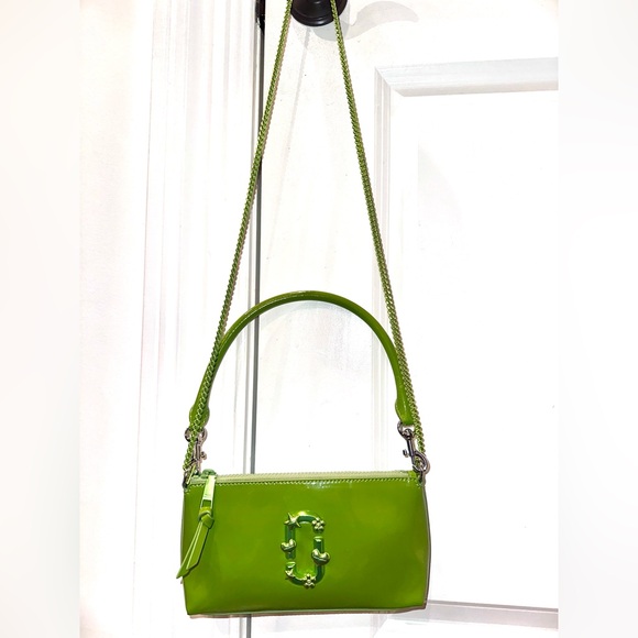 Marc Jacobs Glossy Green Crossbody/Shoulder Bag / NWOT / Rare ⭐️ / 2 straps! - Picture 14 of 14